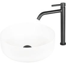 Tvättställ med tvättställsskål och blandare