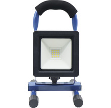 Strålkastare LED IP65 10W 800lm 5000K 255x140x145mm svart blå-thumb-2