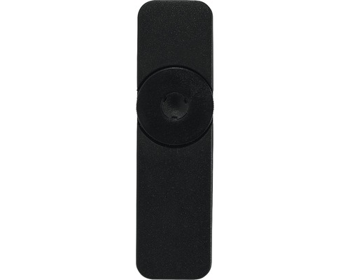 Svart universal knivblock utan knivar