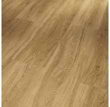 Närbild av laminatgolv med träutseende