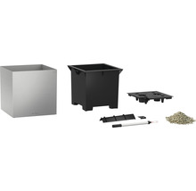 Lechuza Cube planteringskärl med tillbehör