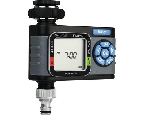 Bevattningstimer för trädgårdsslang med digital display