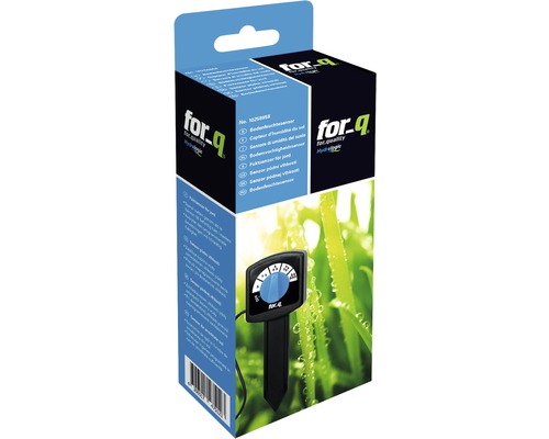 For-q Jordfuktighetssensor i produktförpackning