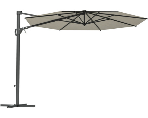 Hängparasoll SOLUNA Beaujeu Ø300cm H248cm ecru Hängparasoll SOLUNA Beaujeu Ø300cm H248cm ecru