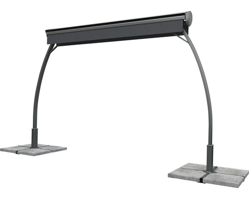 Fristående paviljongtält med stålram och viktad bas för utomhusbruk