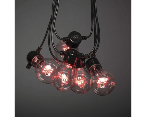 Ljusslinga med glödlampor