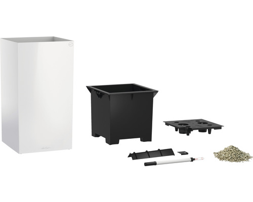 Blomkruka med bevattningstillbehör