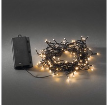 Batteridriven ljusslinga med varmvita LED-lampor