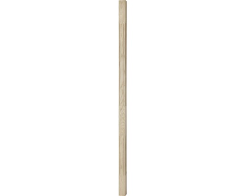 Stolpe fasfräst ek 375 85x85x2500mm Trädörr med kassett design