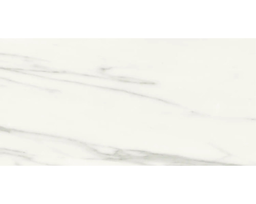 Klinker Macael 60x120x0,9cm white polerad grå
