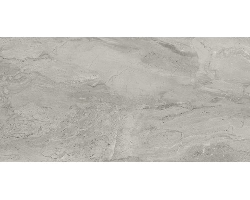 Klinker Sicilia Grigio grå blank rekt 80x160x0,9cm marmoroptik Kakelmönster med marmorlook