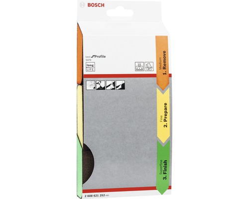 Bosch profil slipsvamp S470 förpackning