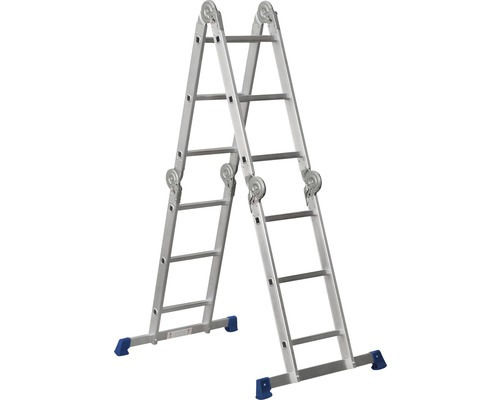 Aluminium multifunktionsstege i A-form