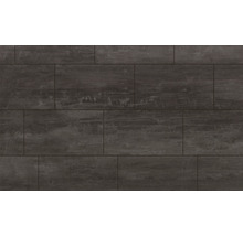 Vinylkakel Macau självhäftande mörkgrå 60x30cm 12-pack