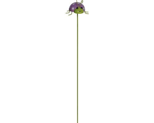 Dekorationsstav LAFIORA nyckelpiga purpur 65cm