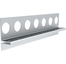 Perforerad ventilationsprofil av metall