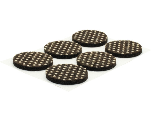 Möbeltassar i filt med noppor, självhäftande