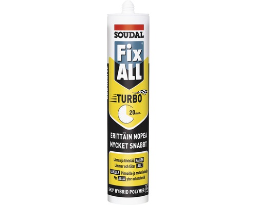 Snabblim SOUDAL Fix All Turbo vit 290 ml