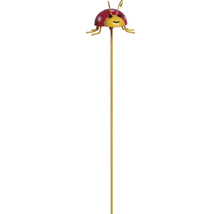 Dekorationsstav LAFIORA nyckelpiga röd 95cm