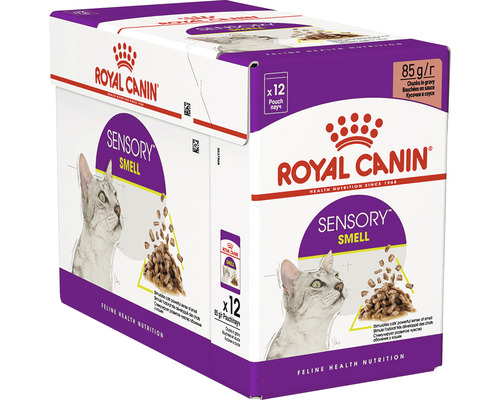 Kattmat ROYAL CANIN Sensory Smell Gravy Adultl 12x85g Royal Canin Sensory Smell kattmat, 12-pack