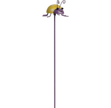 Dekorationsstav LAFIORA nyckelpiga gul 65cm
