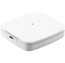 Vit smart hemhubb med USB-anslutning