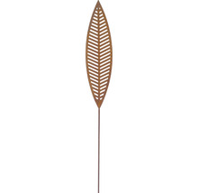 Dekorationsstav LAFIORA Blad B metall 139,5cm ljusbrun