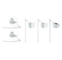 Olika duschtätningar i detalj