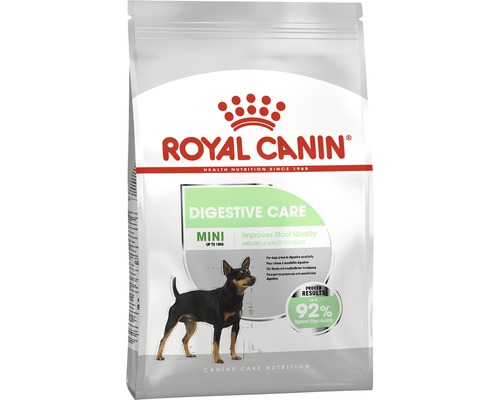 Hundmat ROYAL CANIN Digestive Care Mini Adult 3kg Royal Canin Digestive Care Mini torrfoder för hundar förpackning