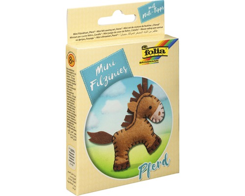 Mini Filzinies häst filtsömnadsset