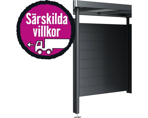 Symbol: Särskilda leveransvillkor för carport