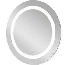 DSK LED-spegel Silver Sun aluminiumram Ø59cm-thumb-5