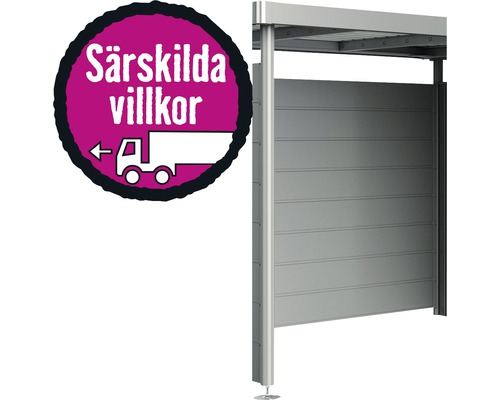Symbol för särskilda villkor och carport