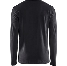 T-shirt BLÅKLÄDER långärmad svart strl. L-thumb-1