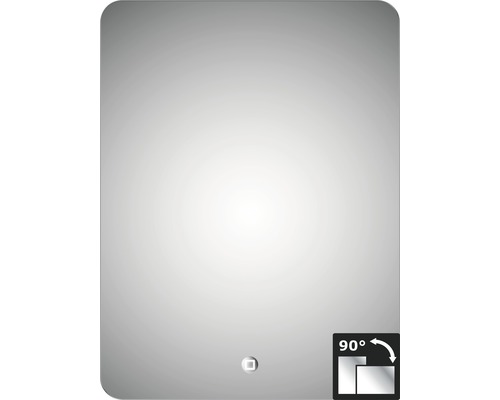DSK LED-spegel Silver Moon 60x80cm