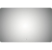 Rektangulär spegel med rundade hörn