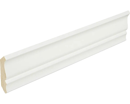 Taklist Allmoge EHL PROLIST 15x69mm antikvit S 0502-Y (OBS! Fallande längder 2,4-4,8m) Vitlackerad golvsockel i trä