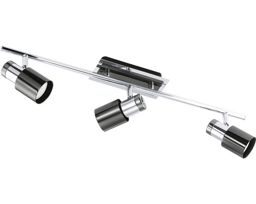 Taklampa med tre spotlights