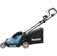 Makita batteridriven gräsklippare med uppsamlare