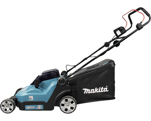 Makita batteridriven gräsklippare med uppsamlare