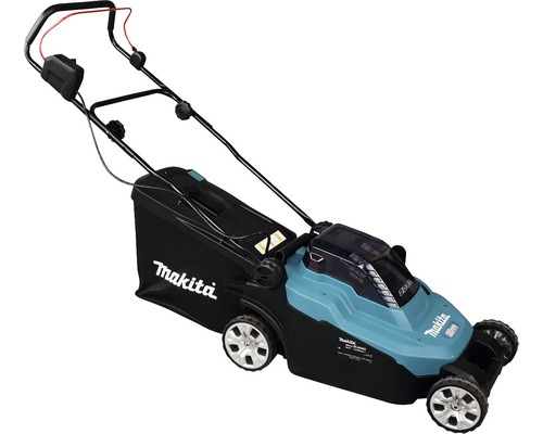 Makita batteridriven gräsklippare med uppsamlare