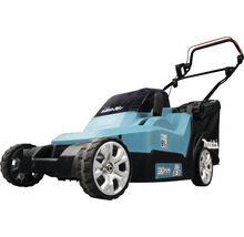 Makita batteridriven gräsklippare med uppsamlare