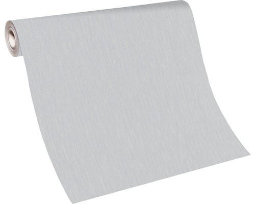 Rulle grå tapet med textilutseende