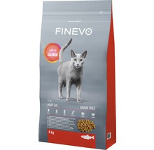 Kattmat FINEVO Adult Cat lax spannmålsfritt 8kg-thumb-0