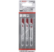 Bosch T108BHM HM sticksågblad för rena snitt i kolfiber, 3 stycken