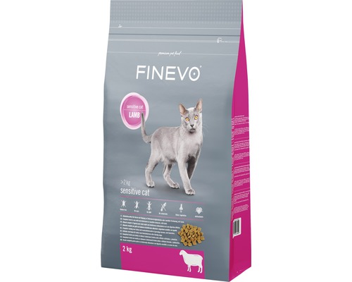 Kattmat FINEVO Sensitive Cat lamm 2kg Kattmat FINEVO Sensitive Cat lamm 2kg