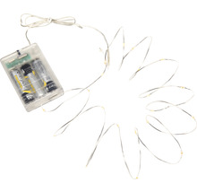 Batteridriven ljusslinga med varmvita ljus