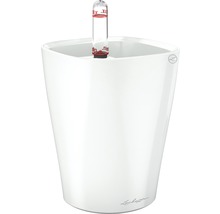 Självvattnande blomkruka LECHUZA Deltini Mini plast Ø10x13cm vit