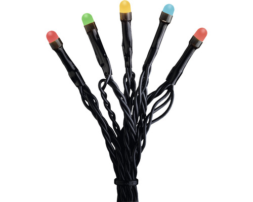 Ljusslinga med färgade LED