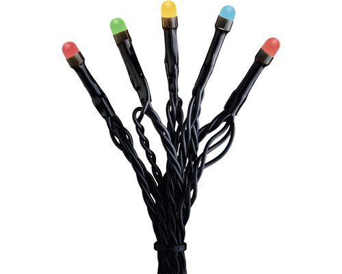LED-ljusslinga med flera färgade ljus